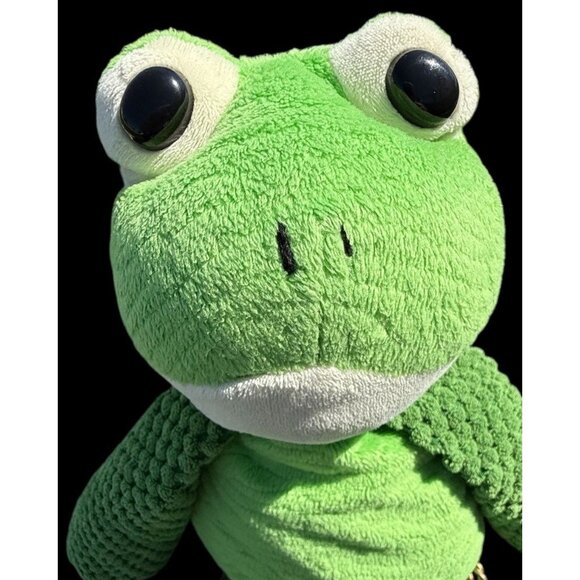 Scentsy Ribbert Frog Green Plush Security Support Pal Pet Toy Aroma Therapy - Picture 13 of 15